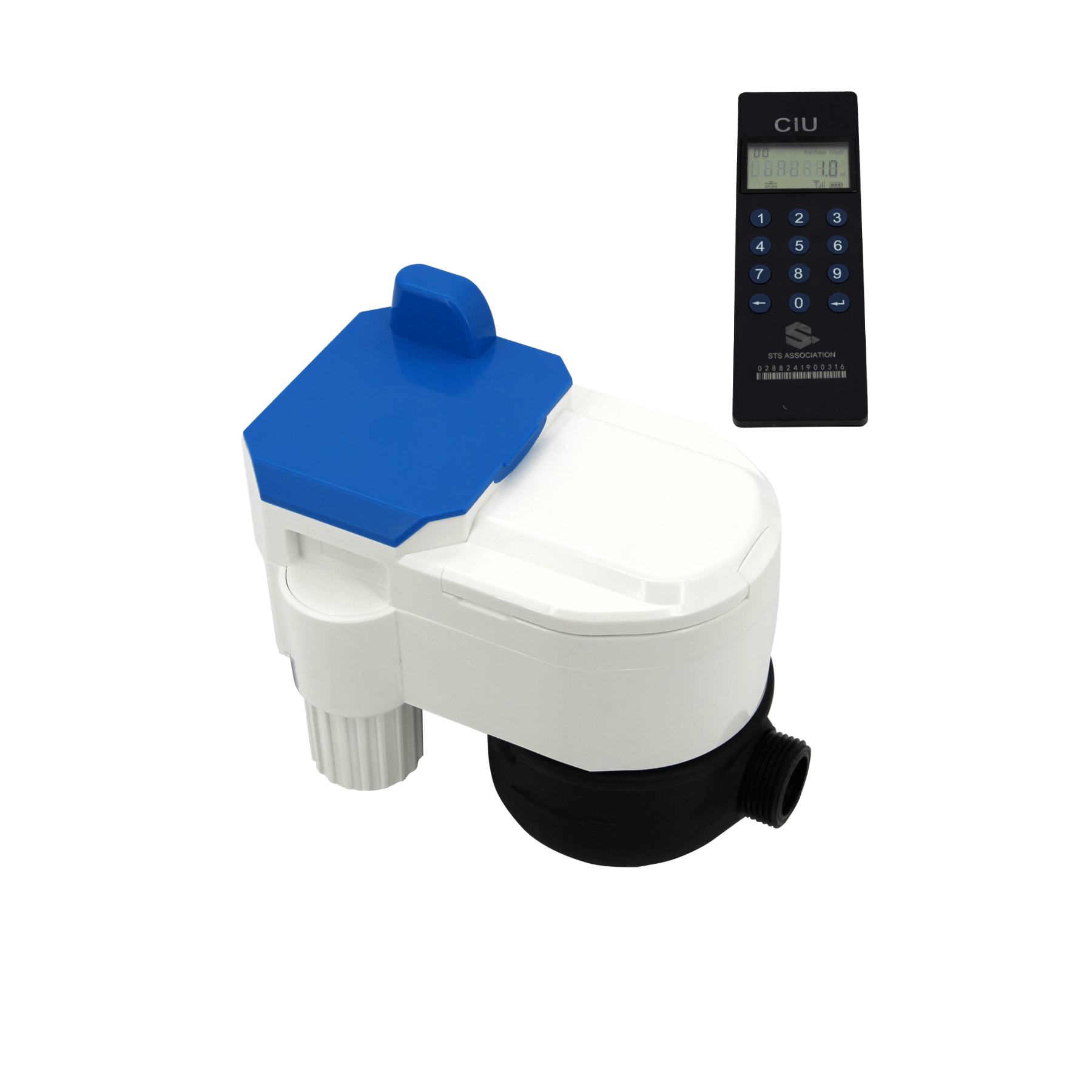STS Brass Body Prepaid Water Meter DN15~25